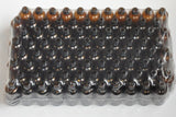 50 ml Amber brown glass bottles with pipette - 88 pieces