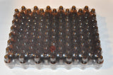 30 ml Amber brown glass bottles with dropper - 104 pieces
