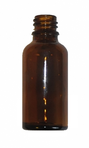 30 ml Amber brown glass bottle