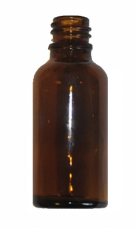 50 ml Amber brown glass bottle