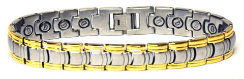 Magnetic bracelet made from stainless steel