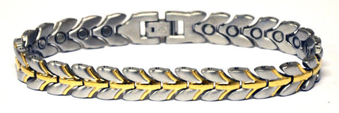 Magnetic bracelet made from stainless steel